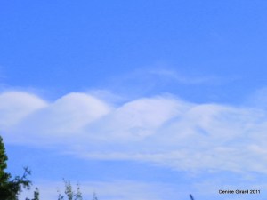 Des vagues dans le ciel