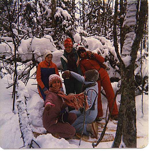 5 filles en raquettes